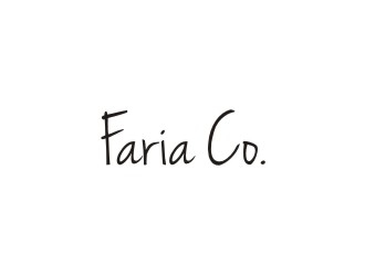 Faria Co. logo design by bombers