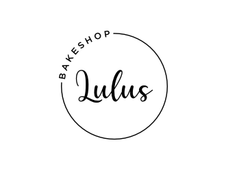 Lulus Bakeshop logo design by KQ5