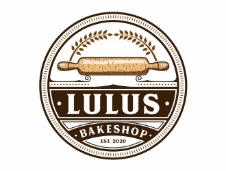 Lulus Bakeshop logo design by Mardhi