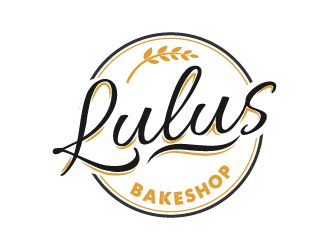 Lulus Bakeshop logo design by Mirza