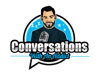 Conversations With An Addict logo design by ElonStark