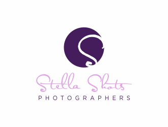 Stella Shots Photographers logo design by santrie