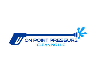 On point pressure cleaning llc logo design by aryamaity