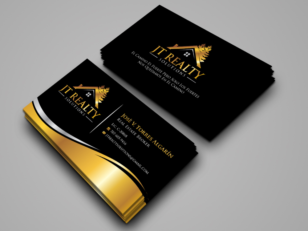 JT Realty Solutions logo design by labo