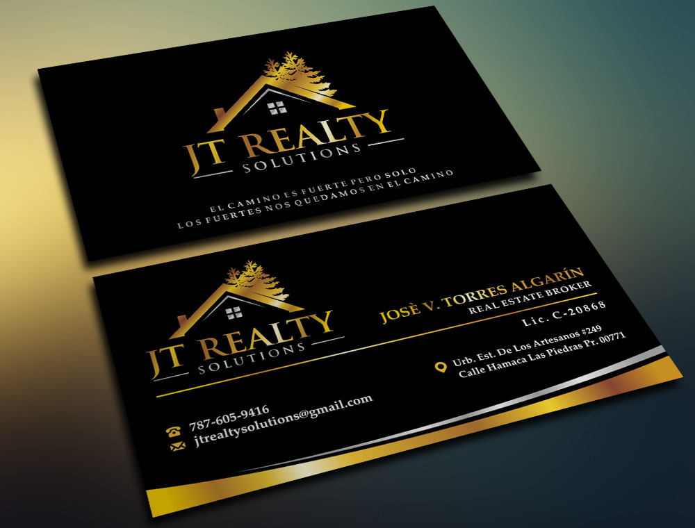 JT Realty Solutions logo design by zizze23
