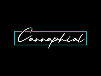 Cannaphial logo design by giphone