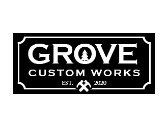 Grove Custom Works logo design by kunejo
