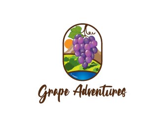 Grape Adventures logo design by akupamungkas