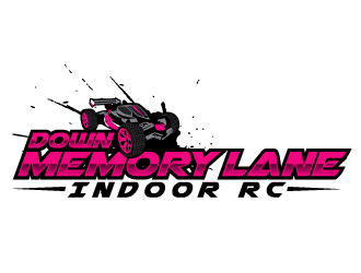 Down Memory Lane Indoor RC logo design by ElonStark
