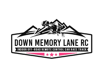 Down Memory Lane Indoor RC logo design by senja03
