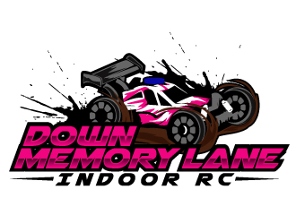 Down Memory Lane Indoor RC logo design by ElonStark