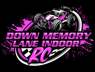 Down Memory Lane Indoor RC logo design by Suvendu