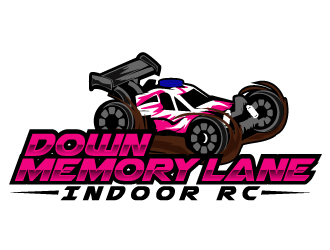 Down Memory Lane Indoor RC logo design by ElonStark