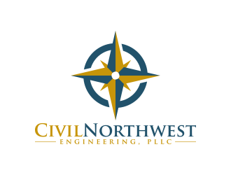 Civil Northwest Engineering, PLLC logo design by lexipej