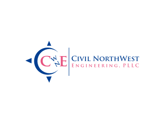 Civil Northwest Engineering, PLLC logo design by Sheilla