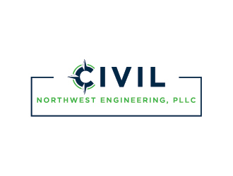 Civil Northwest Engineering, PLLC logo design by Fear