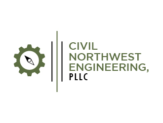 Civil Northwest Engineering, PLLC logo design by chumberarto