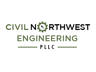 Civil Northwest Engineering, PLLC logo design by chumberarto