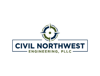 Civil Northwest Engineering, PLLC logo design by Fear