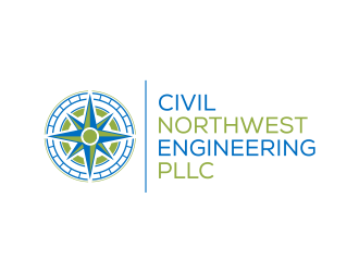 Civil Northwest Engineering, PLLC logo design by cintoko