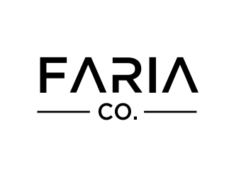 Faria Co. logo design by afra_art