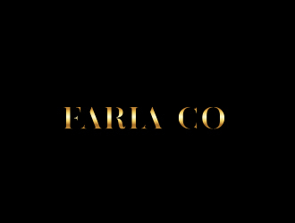 Faria Co. logo design by adm3
