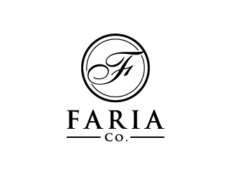 Faria Co. logo design by denfransko