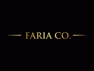 Faria Co. logo design by Bananalicious