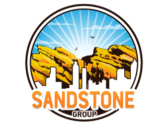 Sandstone Group logo design by Suvendu