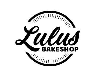 Lulus Bakeshop logo design by czars