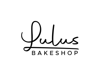 Lulus Bakeshop logo design by lexipej