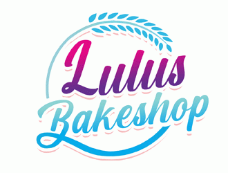 Lulus Bakeshop logo design by Bananalicious