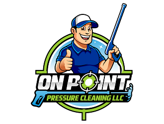 On point pressure cleaning llc logo design by haze
