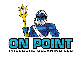 On point pressure cleaning llc logo design by ElonStark