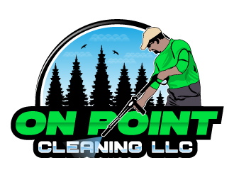 On point pressure cleaning llc logo design by Suvendu