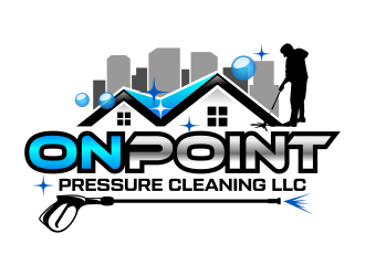 On point pressure cleaning llc logo design by ingepro