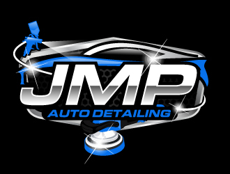 JMP Auto Detailing logo design by ElonStark