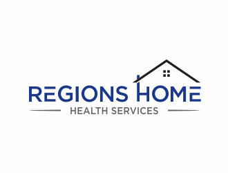 Regions Home Health Services logo design by santrie