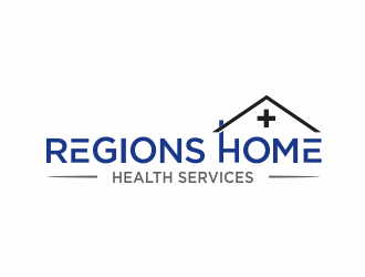 Regions Home Health Services logo design by santrie