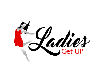 L.G.U/ Ladies Get UP logo design by ElonStark