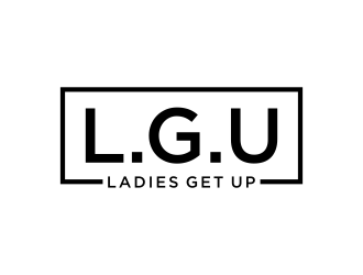 L.G.U/ Ladies Get UP logo design by mukleyRx