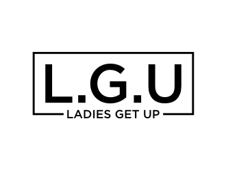 L.G.U/ Ladies Get UP logo design by Franky.