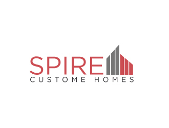 Spire Custom Homes logo design by Foxcody
