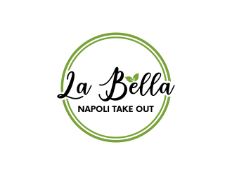 La Bella Napoli Take out logo design by RIANW