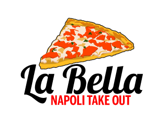 La Bella Napoli Take out logo design by ElonStark