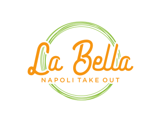 La Bella Napoli Take out logo design by mukleyRx