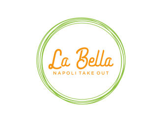 La Bella Napoli Take out logo design by mukleyRx