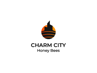 Charm City Honey Bees logo design by LAVERNA