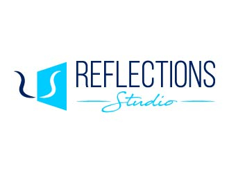 Reflections Studio logo design by Mirza