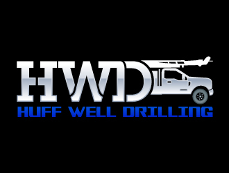 Huff Well Drilling logo design by uttam